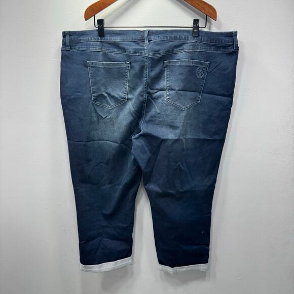 Laurie Felt Plus Jeans sz 28W Girlfriend Fit Reprive Denim NEW #H915 - Picture 4 of 9